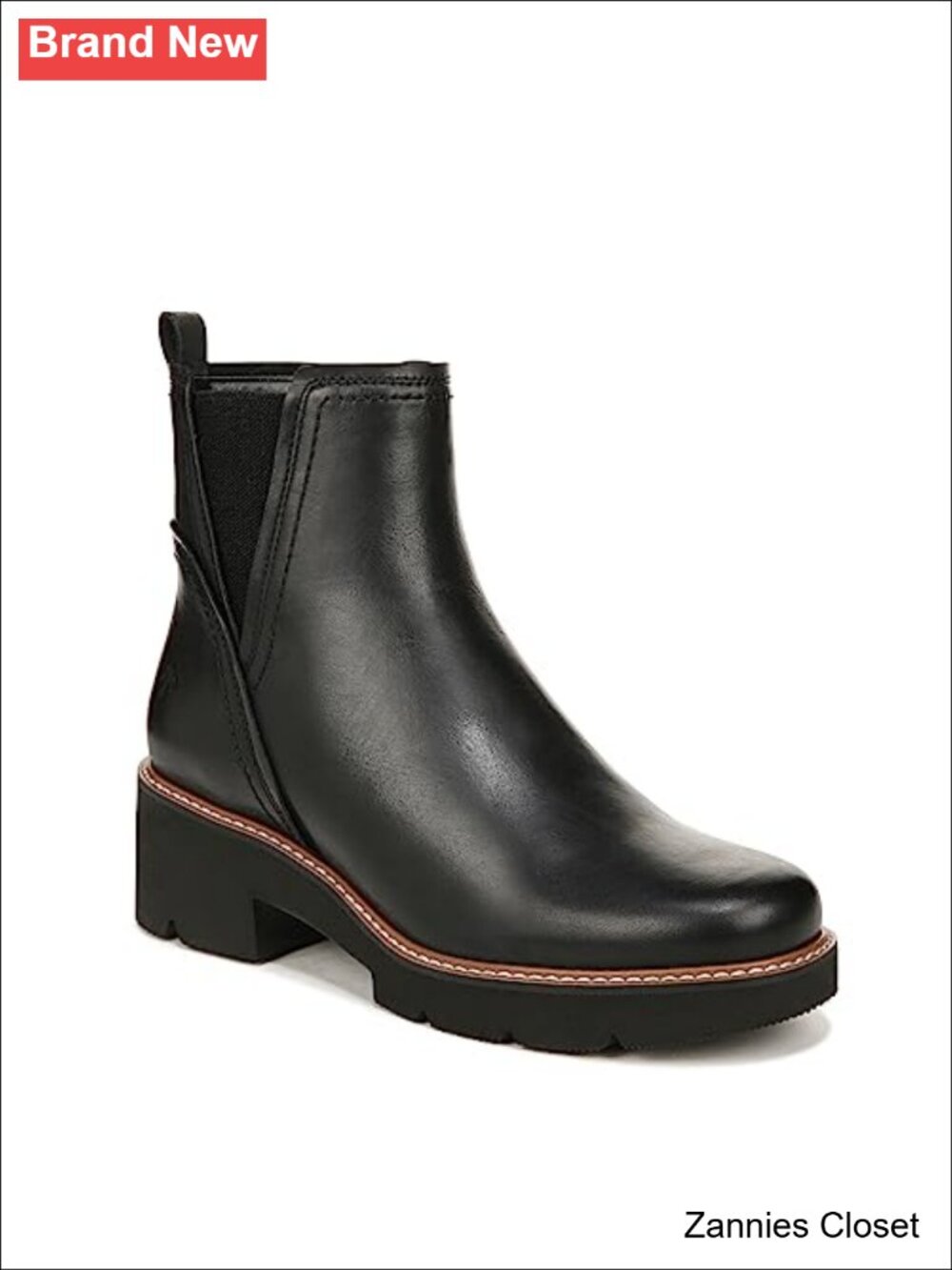 ✨Naturalizer Water-Repellent Leather Ankle Bootie